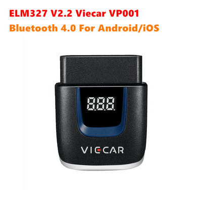 Najnoviji Viecar V2.2 ELM 327 Bluetooth 4.0 WIFI Type-c PIC18F25K80 OBD2 Alat za automatsku dijagnostičku šifru Viecar ELM327 za IOS/Android