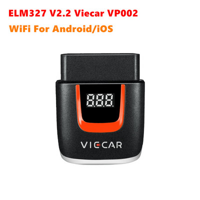 Najnoviji Viecar V2.2 ELM 327 Bluetooth 4.0 WIFI Type-c PIC18F25K80 OBD2 Alat za automatsku dijagnostičku šifru Viecar ELM327 za IOS/Android