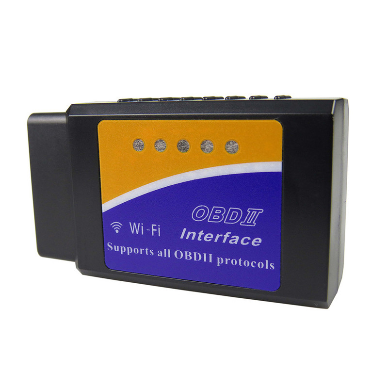 Skener ELM-327 OBD2 pre auto ELM327 WiFi V1.5 Autodiagnostické nástroje ELM 327 V 1.5 Wi-Fi OBD 2 Čítačky kódov - skener pre iOS