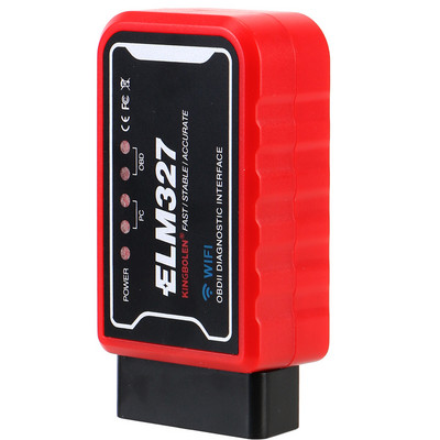 ELM327 WiFi/Bluetooth V1.5 PIC18F25K80 lustas ELM 327 V 1.5 ICAR2 OBDSCAN OBDII diagnostikos įrankio taisymo priedai, skirti Android/IOS