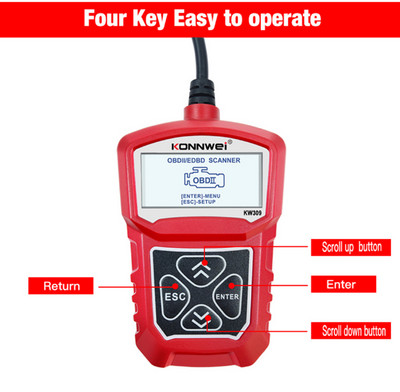 Mitmekeelsed EOBD OBD2 autodiagnostika tööriistad CAN-skanneri koodilugeja Honda Accord Odyssey Civic CR-V Fitsaloon City CR-Z jaoks