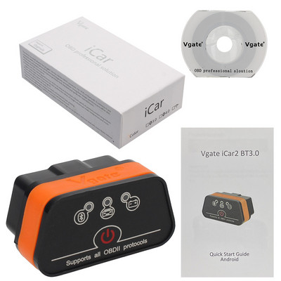WIFI/Bluetooth Vgate Icar2 automatikus diagnosztikai eszköz Android kódolvasóhoz autódiagnosztikai szkenner ELM327 OBD2