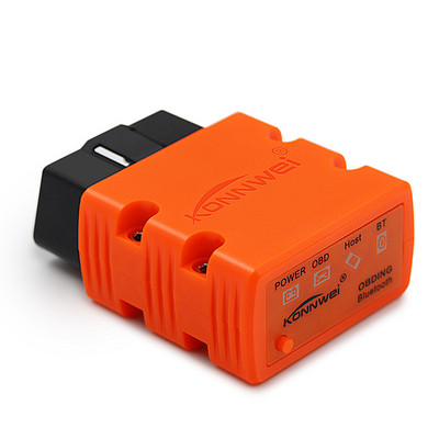 Uus Konnwei KW902 ELM327 V1.5 PIC18F25K80 Bluetooth OBD2 skanner OBD2 täielikud protokollid töötavad ICAR2 adapterina OBDII diagnostikatööriist