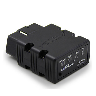 Uus Konnwei KW902 ELM327 V1.5 PIC18F25K80 Bluetooth OBD2 skanner OBD2 täielikud protokollid töötavad ICAR2 adapterina OBDII diagnostikatööriist