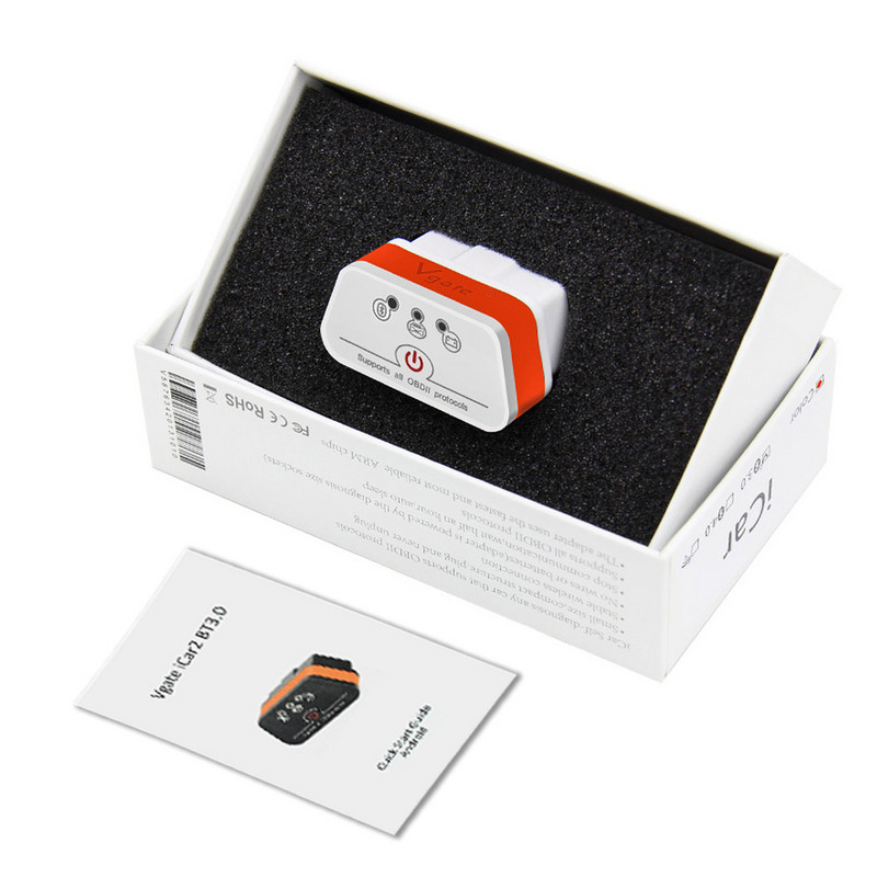 Originalni Vgate ICar Pro Wifi Bluetooth 4.0 WIFI ELM327 V2.1 OBD2 skener ICar Pro za Android/IOS OBD2 auto dijagnostički alat