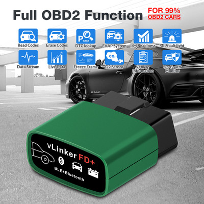 Vgate vLinker FD ELM327 FORScan za Ford wifi Bluetooth 4.0 za IOS ELM 327 OBD2 auto dijagnostički alat OBD 2 skener J2534