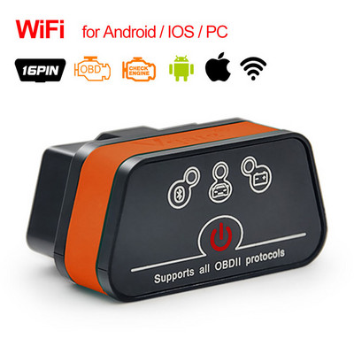 Vgate iCar2 ELM327 OBD2 bluetooth skener V2.2 OBD 2 wifi icar 2 automobilski alati elm 327 za android/PC/IOS čitač koda