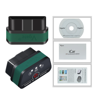 Vgate iCar2 ELM327 OBD2 bluetooth skener V2.2 OBD 2 wifi icar 2 automobilski alati elm 327 za android/PC/IOS čitač koda