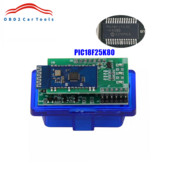Topelt PCB ELM327 V1.5 Auto BT OBD2 skanner PIC18F25K80 koodilugeja tööriist Autodiagnostika tööriist Super MINI ELM 327 Androidile
