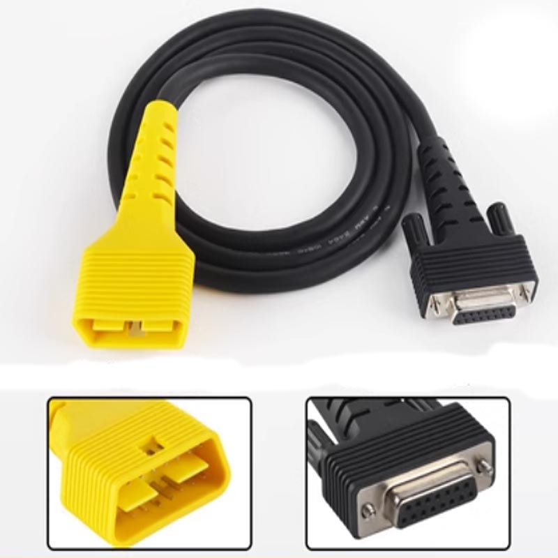 OBD2 16 Pin za pokretanje CR981 CR982 Glavni kabel Creader CR971 CR972 OBD I II Testni kabel DB15 Pin HTT EV17 Glavni kabel