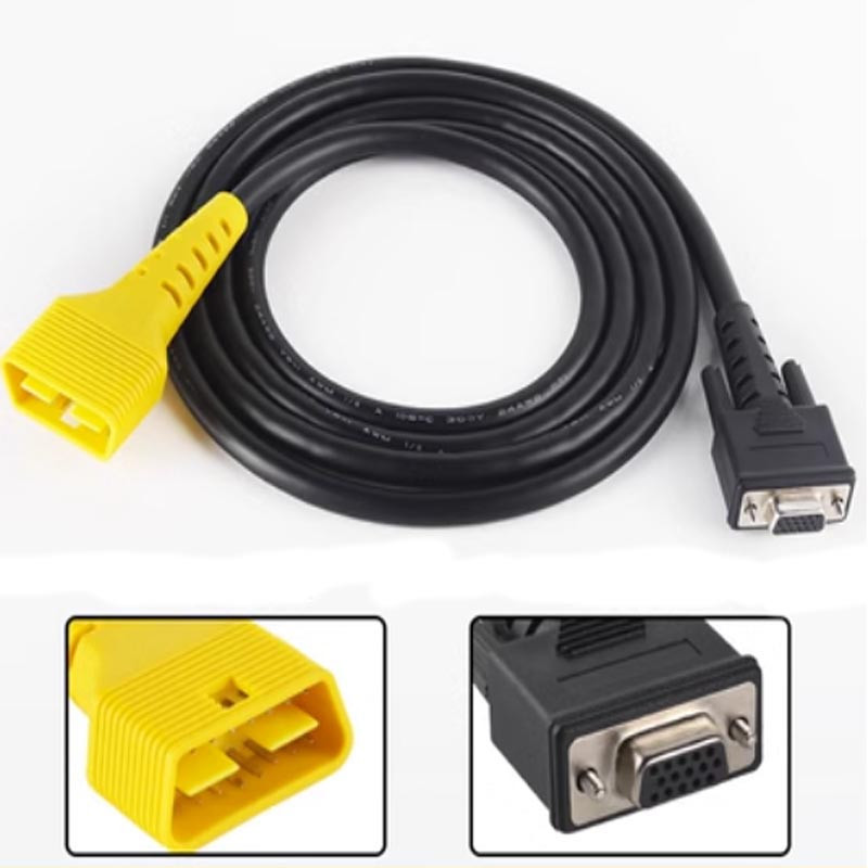 OBD2 16 Pin za pokretanje CR981 CR982 Glavni kabel Creader CR971 CR972 OBD I II Testni kabel DB15 Pin HTT EV17 Glavni kabel