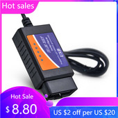 Automatinis OBDII diagnostikos įrankis OBD 2 ODB II ELM 327 V1.5 WI-FI OBD2 WIFI ELM327 V 1.5 skaitytuvas, skirtas iPhone IOS / Android