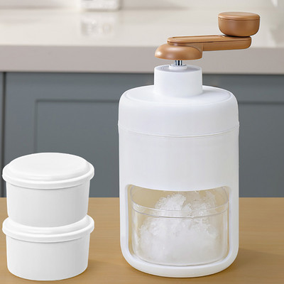 2023 Cea mai nouă mașină pentru smoothie de mână, 500 ml, mașină pentru înghețată, bricolaj, zdrobitor de gheață, aparat de bărbierit cu gheață, aparat de făcut smoothie