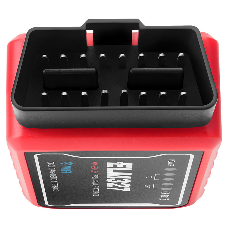 Pic25k80 ELM327 OBD2 skener WIFI skener za Toyotu Honda Nissan Lexus Mazda Infiniti Subaru Android IOS Alat za dijagnostiku automobila