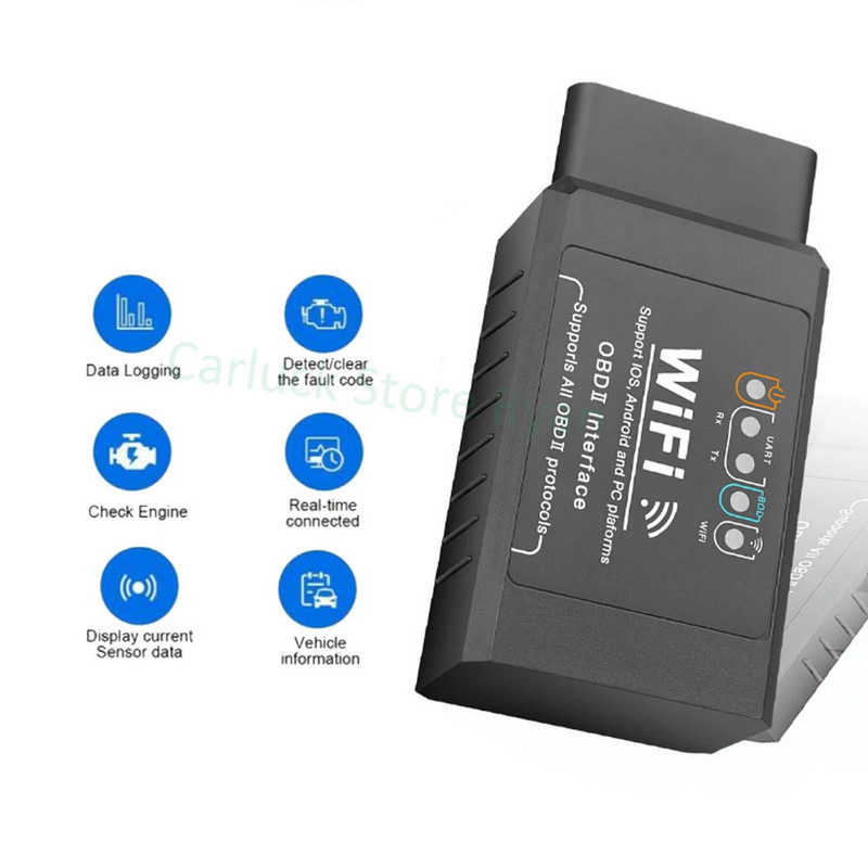 ELM 327 V1.5 WIFI OBD2 WIFI skener Auto ODB2 ELM327 V1.5 WIFI za Android/IOS OBD 2 OBD2 Auto dijagnostički alat za automobile
