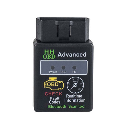 OBD2 autódiagnosztikai eszközök Bluetooth-kompatibilis V5.1 V2.1 kódolvasó eszköz vezeték nélküli automatikus hibaérzékelő Windows 7/8 Android rendszerhez