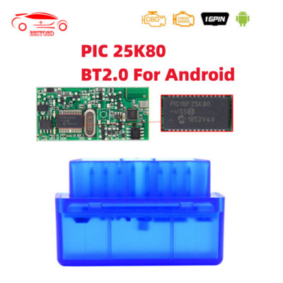 Mini ELM327 V1.5 PIC18F25K80 ELM 327 V1.5 pentru Android OBD2 Scaner ELM327 OBD2 fără fir obd 2 obd2 Instrument de diagnosticare auto