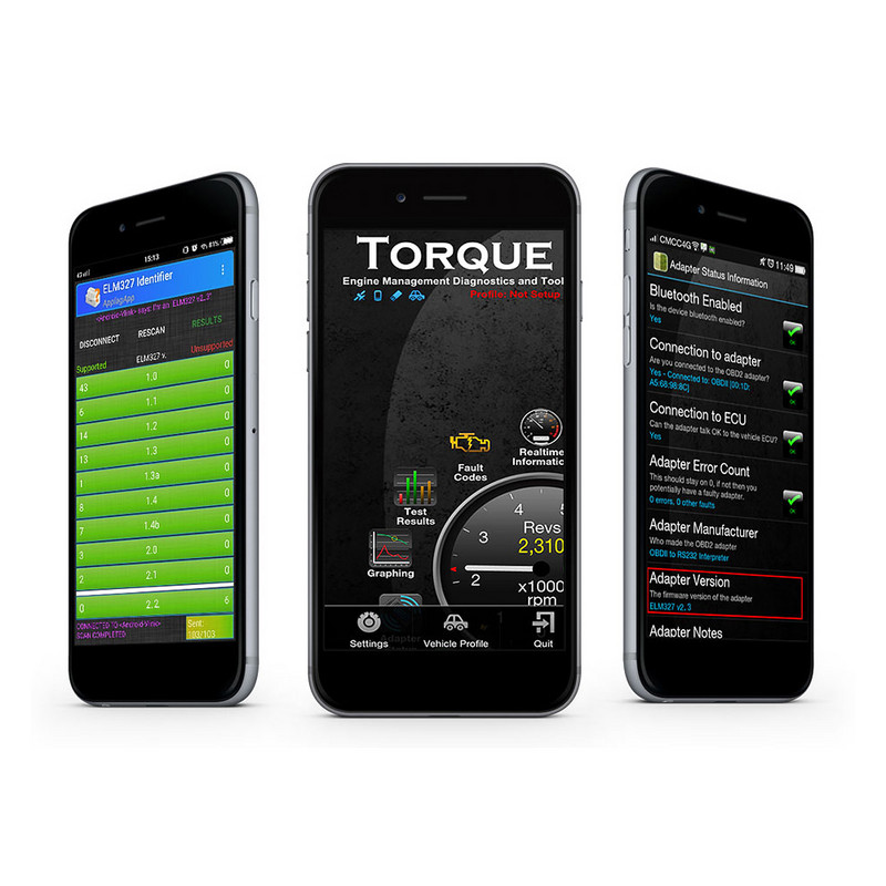 „Vgate iCar Pro ELM327 V2.3 Bluetooth 4.0 WIFI OBD 2 OBD2“ automobilių diagnostikos įrankių nuskaitymas ELM 327 automatinės diagnostikos įrankis, skirtas IOS / Android