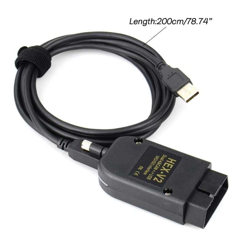 V2 VAG-ODIS USB 21.3 21.9 V22.3.2 VAS-5054A HEX X2 22.3 HEX CAN Interfață USB Multi-limbi ATMEGA162+16V8+FT232RQ