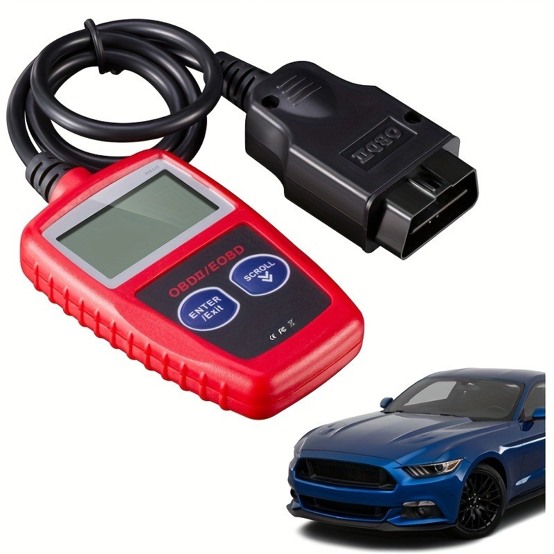 MS309 universalus OBD2 skaitytuvas Patikrinkite variklio gedimų kodų skaitytuvą, gedimų kodus išvalykite CVN diagnostikos nuskaitymo įrankį LX0E