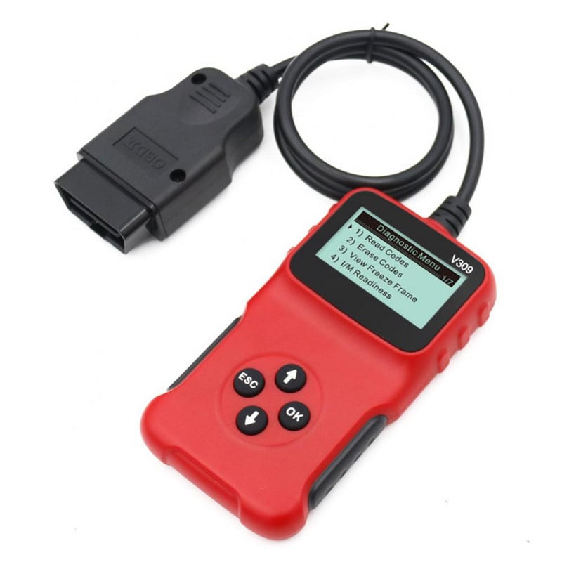 Diagnostický skener porúch V309 Čítačka kódov auto OBD OBD2 ELM327 Kontrolný nástroj