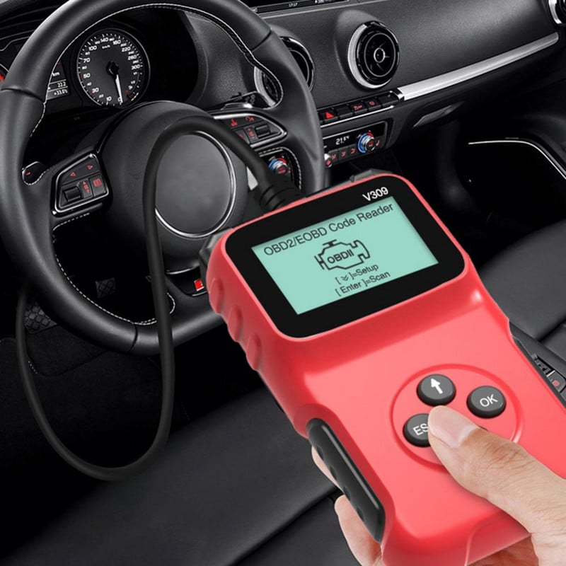 Diagnostický skener porúch V309 Čítačka kódov auto OBD OBD2 ELM327 Kontrolný nástroj