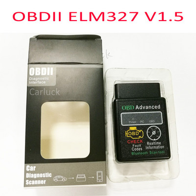 HH OBD ELM327 V1.5 Alat za automatsku dijagnostiku Bluetooth ELM327 V2.1 V1.5 Čitač kodova Podrška za sve OBD2 protokole za Android