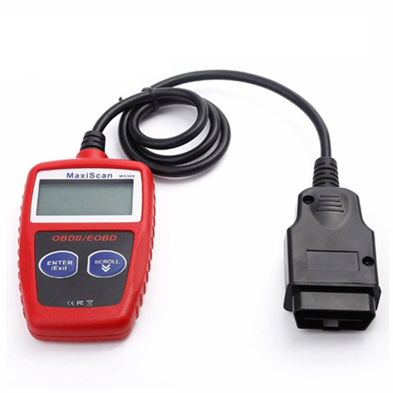 Vrhunski MS309 OBD2 čitač kodova za automobile MS 309 Auto dijagnostički alat OBD 2 čitač kodova motora vozila bolji od ELM327 OBD
