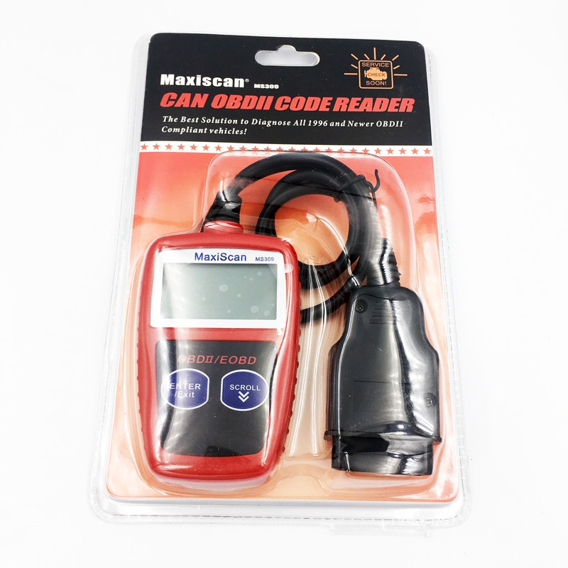 Vrhunski MS309 OBD2 čitač kodova za automobile MS 309 Auto dijagnostički alat OBD 2 čitač kodova motora vozila bolji od ELM327 OBD