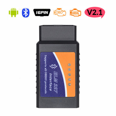 ELM327 EOBD V2.1 Bluetooth OBD2 autómotor leolvasó eszköz hibakód olvasó automatikus diagnosztikai eszközök OBD2 7 protokollt támogat