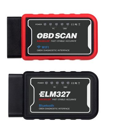 Super OBD2 ELM327 WiFi Bluetooth V1.5 OBDII Diagnostic-Tool IPhone Android PC ELM 327 V 1.5 Auto Scanner OBD 2 Code Reader