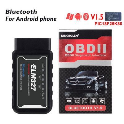 Super OBD2 ELM327 WiFi Bluetooth V1.5 OBDII Diagnostic-Tool IPhone Android PC ELM 327 V 1.5 Auto Scanner OBD 2 Code Reader
