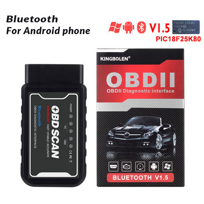 Super OBD2 ELM327 WiFi Bluetooth V1.5 OBDII Diagnostic-Tool IPhone Android PC ELM 327 V 1.5 Auto Scanner OBD 2 Code Reader