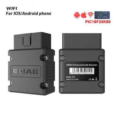 Super OBD2 ELM327 WiFi Bluetooth V1.5 OBDII Diagnostic-Tool IPhone Android PC ELM 327 V 1.5 Auto Scanner OBD 2 Code Reader