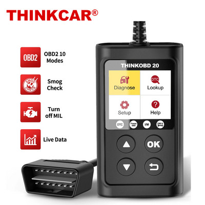 THINKCAR THINKOBD 20 OBD2 Автомобилен скенер Диагностичен инструмент Автомобилен скенер Пълен четец на кодове за проверка на двигателя ODB2 Автоматична диагностика