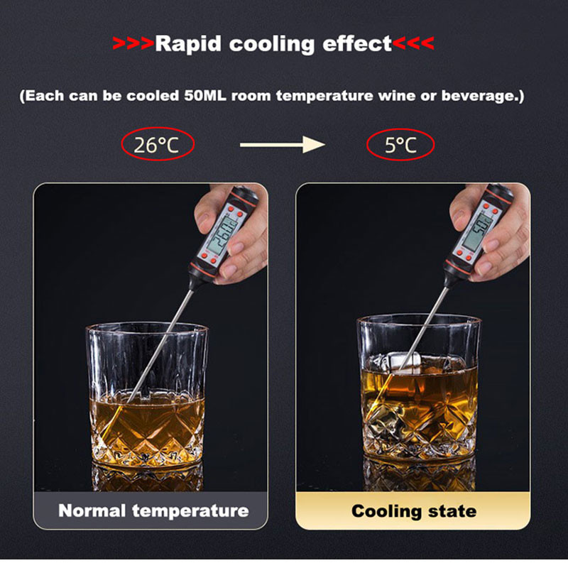 Viskio akmenų dovanų rinkinys Baras Įrankiai Gėrimai Alus Širdies formos Akmuo Daugkartinis Atšaldymas Akmuo Auksas 304 Nerūdijančio plieno Ledo kubas