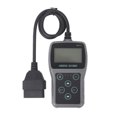 2023 m. naujas MS310 OBD2 skaitytuvas, automobilio diagnostikos įrankis, akumuliatoriaus testeris, automobilio gedimų kodų skaitytuvas, automobilio variklio testerio analizatorius, 2,4 colio ekranas