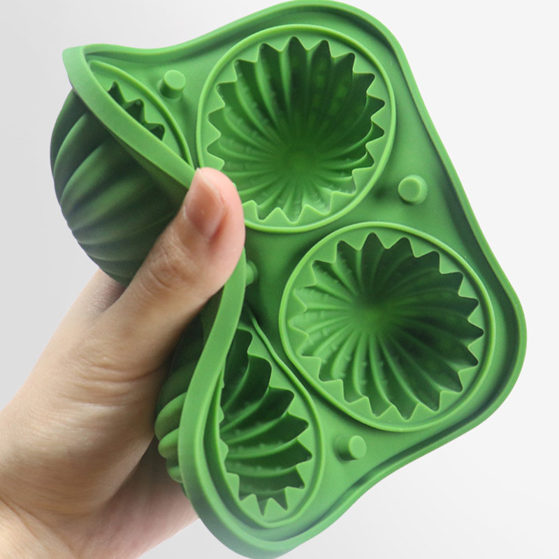 Kaktusas Ledo ritulio ledo kubo forma Šaldytas viskis Sferinis šaldytas ledo kubas Artefaktinis ledo kubelis, silikoninis buityje pagamintas ledo dėžutė 얼음틀