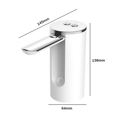 800/1200mAh Ekstraktor za vodu Prijenosna automatska pametna pumpa za bocu vode Dodirni rad Ekstraktor vode za kućnu kuhinju