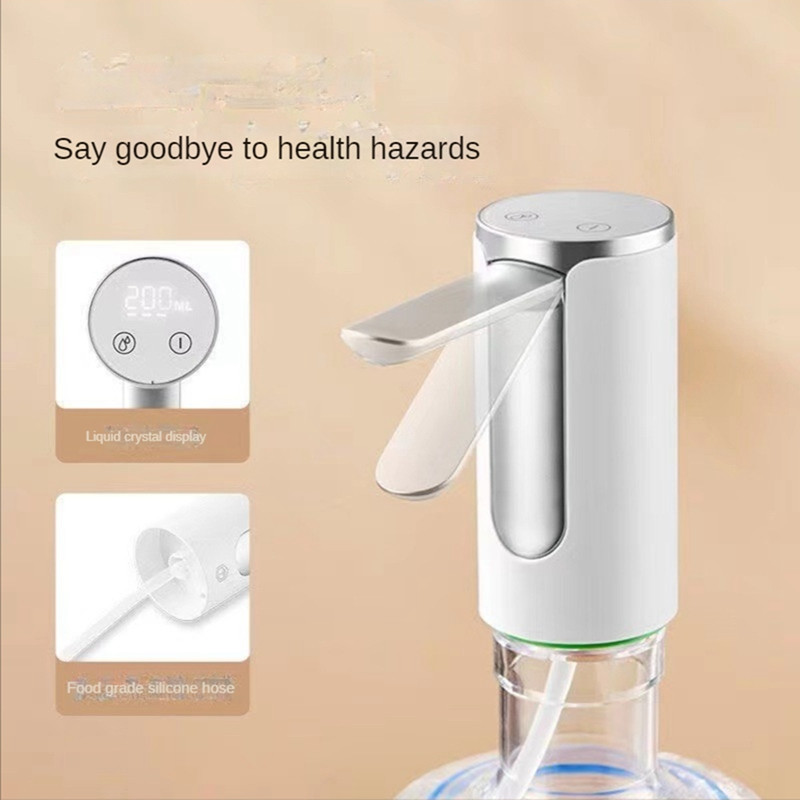 Najbolje ponude Pumpa za bocu vode Kućanski USB električni sklopivi uređaj za usisavanje vode Dozator vode Pumpa za vodu za bocu od 5 galona