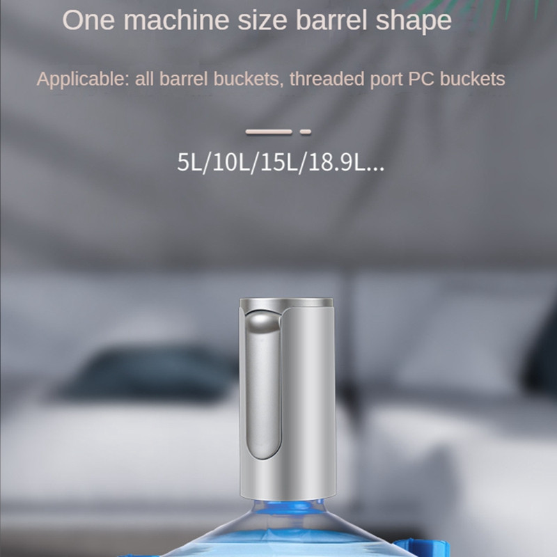 Najbolje ponude Pumpa za bocu vode Kućanski USB električni sklopivi uređaj za usisavanje vode Dozator vode Pumpa za vodu za bocu od 5 galona