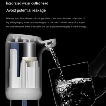 Автоматичен диспенсър за вода ArreLED водна помпа Бутилка за вода Интелигентна водна помпа USB превключвател за зареждане Уреди за пречистване на вода