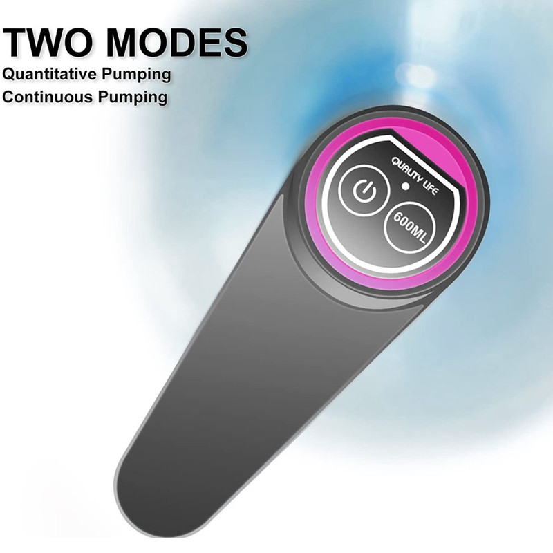 Nešiojamas vandens butelio siurblys, 5 galonų vandens dozatorius, USB elektros įkrovimas, nešiojamas elektrinis vandens balionėlis