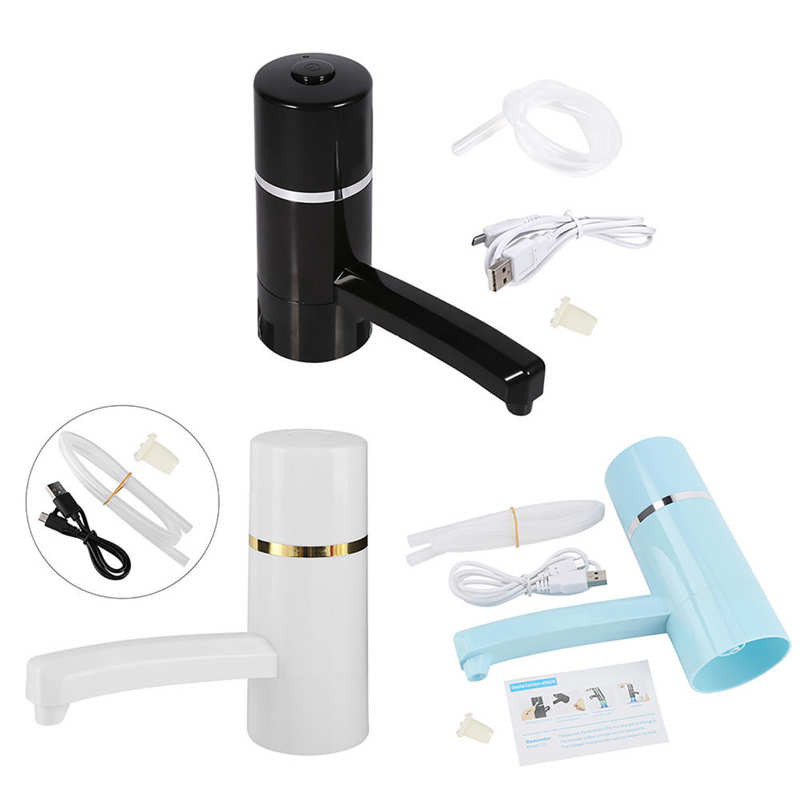Juhtmeta USB-laetav pudel joogivee elektriline pump kaasaskantav veejaotur Auto elektriline imemisseade