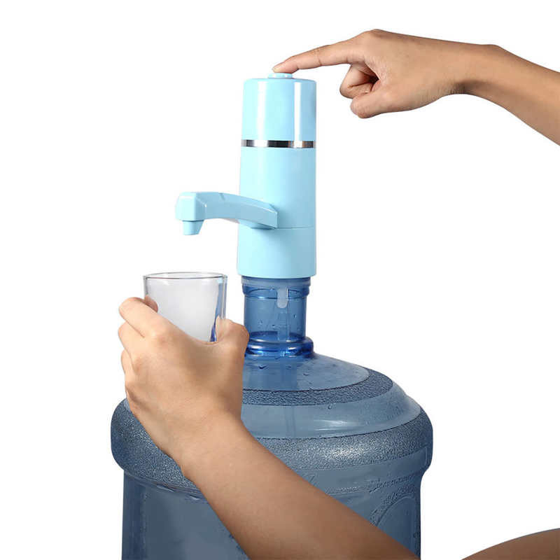 Juhtmeta USB-laetav pudel joogivee elektriline pump kaasaskantav veejaotur Auto elektriline imemisseade