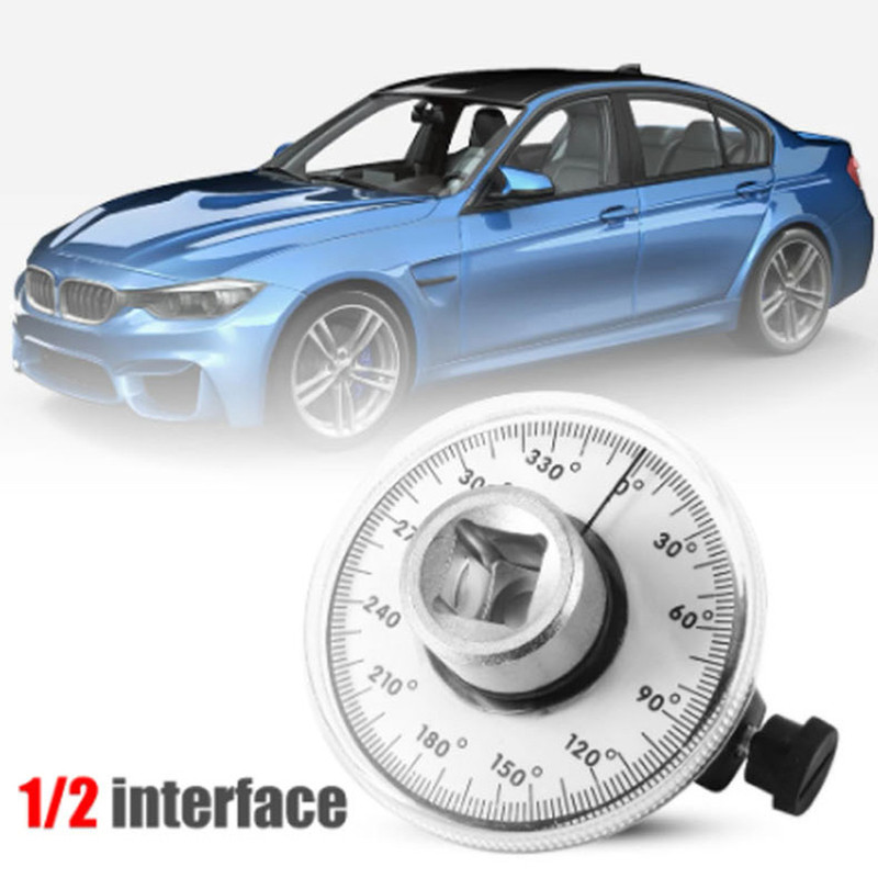 Ρυθμιζόμενο κλειδί μέτρησης γωνίας ροπής κίνησης Σετ εργαλείων αυτοκινήτων γκαράζ Εργαλεία χειρός επισκευής αυτοκινήτου βαθμονομημένα σε μοίρες