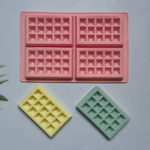 DIY koogivorm silikoonist vahvlivorm Köök Küpsetusnõud Koogiküpsetusvorm Vahvlialus Koduvidinad