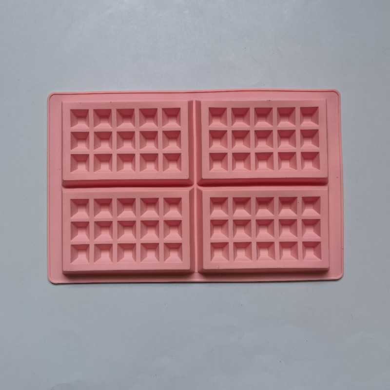 DIY koogivorm silikoonist vahvlivorm Köök Küpsetusnõud Koogiküpsetusvorm Vahvlialus Koduvidinad