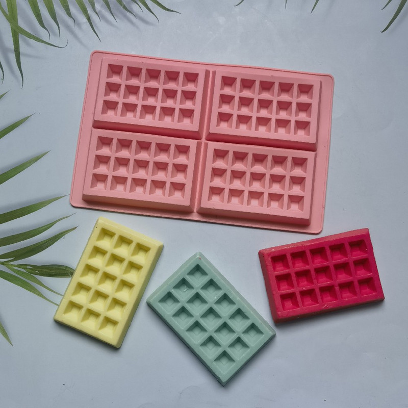 DIY koogivorm silikoonist vahvlivorm Köök Küpsetusnõud Koogiküpsetusvorm Vahvlialus Koduvidinad