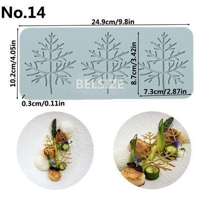 Tortų dekoravimo įrankiai Lapai Gėlių dizainas Sugarcraft Nėriniai Silikoninis Formos Fandant Tortas Nėrinių Kilimėlis Kepimo formų Tešlos priedai